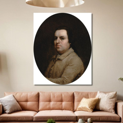 Auto Ritratto George Stubbs gst36 quadro stampato su tela