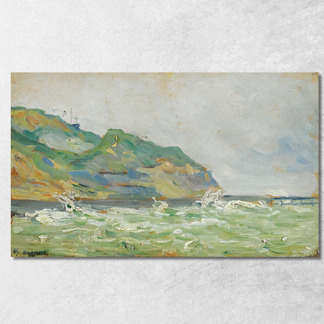 Port-En-Bessin Paul Signac psn84 quadro stampato su tela Port-En-Bessin Paul Signac psn84 quadro stampato su tela