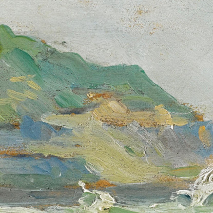 Port-En-Bessin Paul Signac psn84 quadro stampato su tela