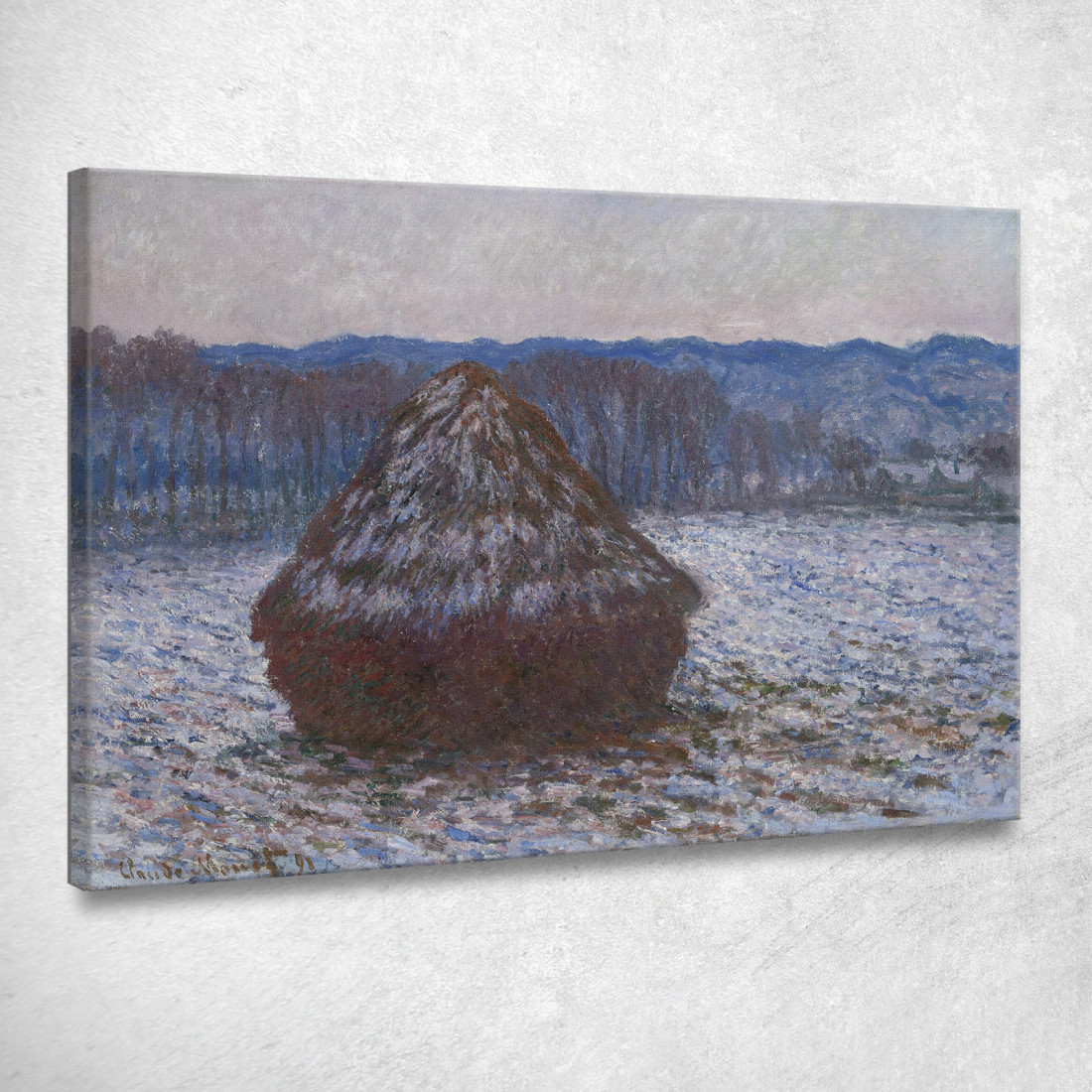 Pila Di Grano Claude Monet mnt311 quadro stampato su tela Pila Di Grano Claude Monet mnt311 quadro stampato su tela