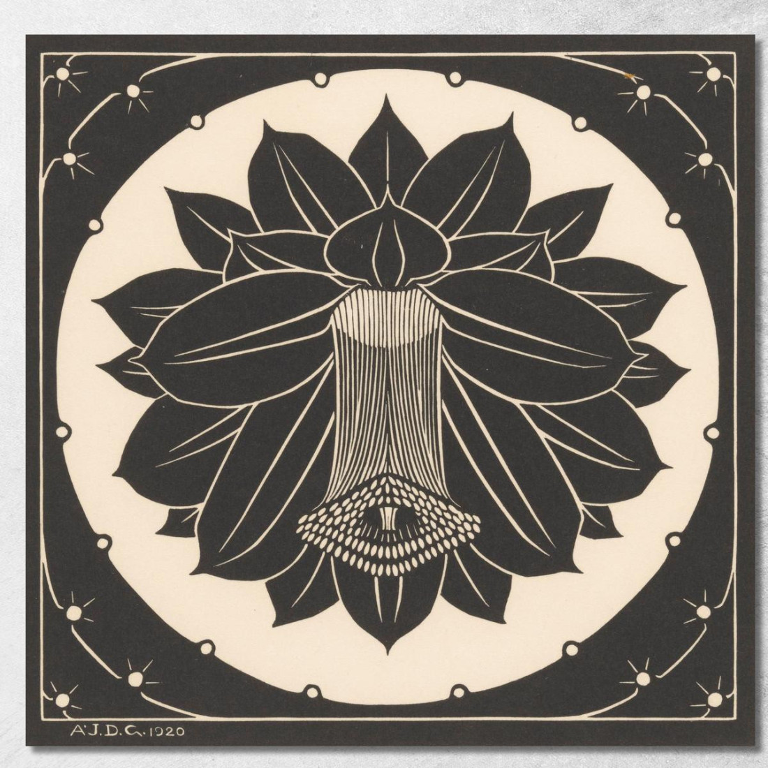 Fiore Julie de Graag jdg7 quadro stampato su tela Fiore Julie de Graag jdg7 quadro stampato su tela