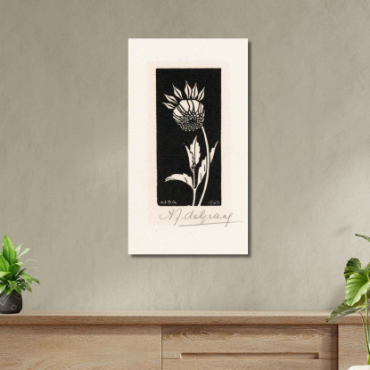 Dalia Julie de Graag jdg11 quadro stampato su tela