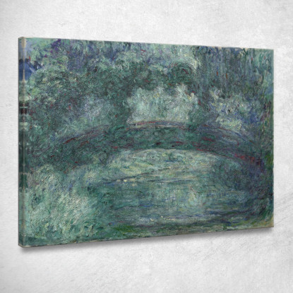 Il Ponte Giapponese Claude Monet mnt325 quadro stampato su tela