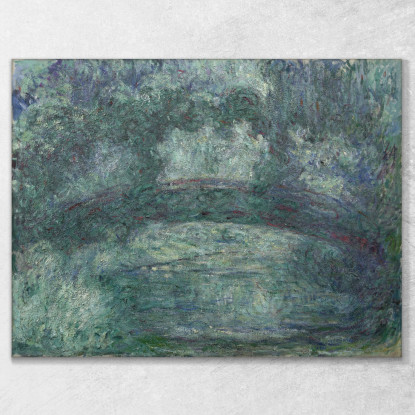 Il Ponte Giapponese Claude Monet mnt325 quadro stampato su tela