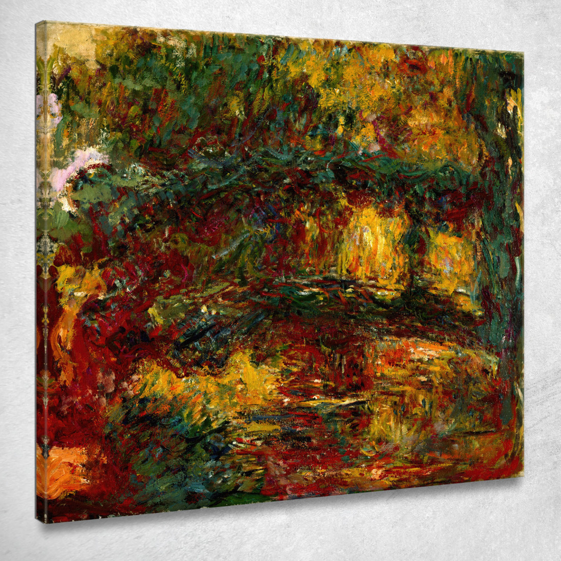 La Passerella Giapponese Giverny Claude Monet mnt326 quadro stampato su tela La Passerella Giapponese Giverny Claude Monet mnt326 quadro stampato su tela