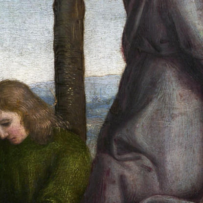 L'Agonia Nell'Orto Raffaello Sanzio rph36 quadro stampato su tela