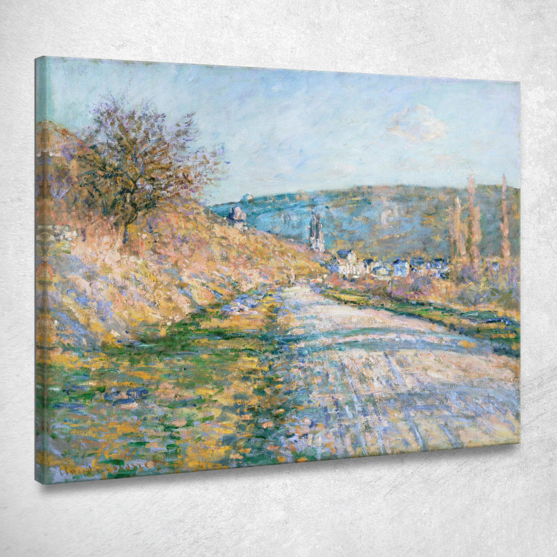 La Strada Per Vétheuil Claude Monet mnt334 quadro stampato su tela La Strada Per Vétheuil Claude Monet mnt334 quadro stampato su tela