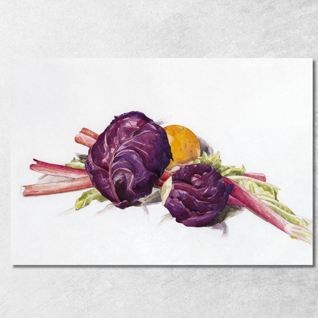 Cavoli Rossi Rabarbaro E Arancia Charles Demuth cdm41 quadro stampato su tela Cavoli Rossi Rabarbaro E Arancia Charles Demuth cdm41 quadro stampato su tela