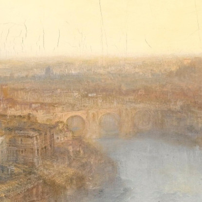 Roma Dal Monte Aventino Joseph Mallord William Turner jwt6 quadro stampato su tela