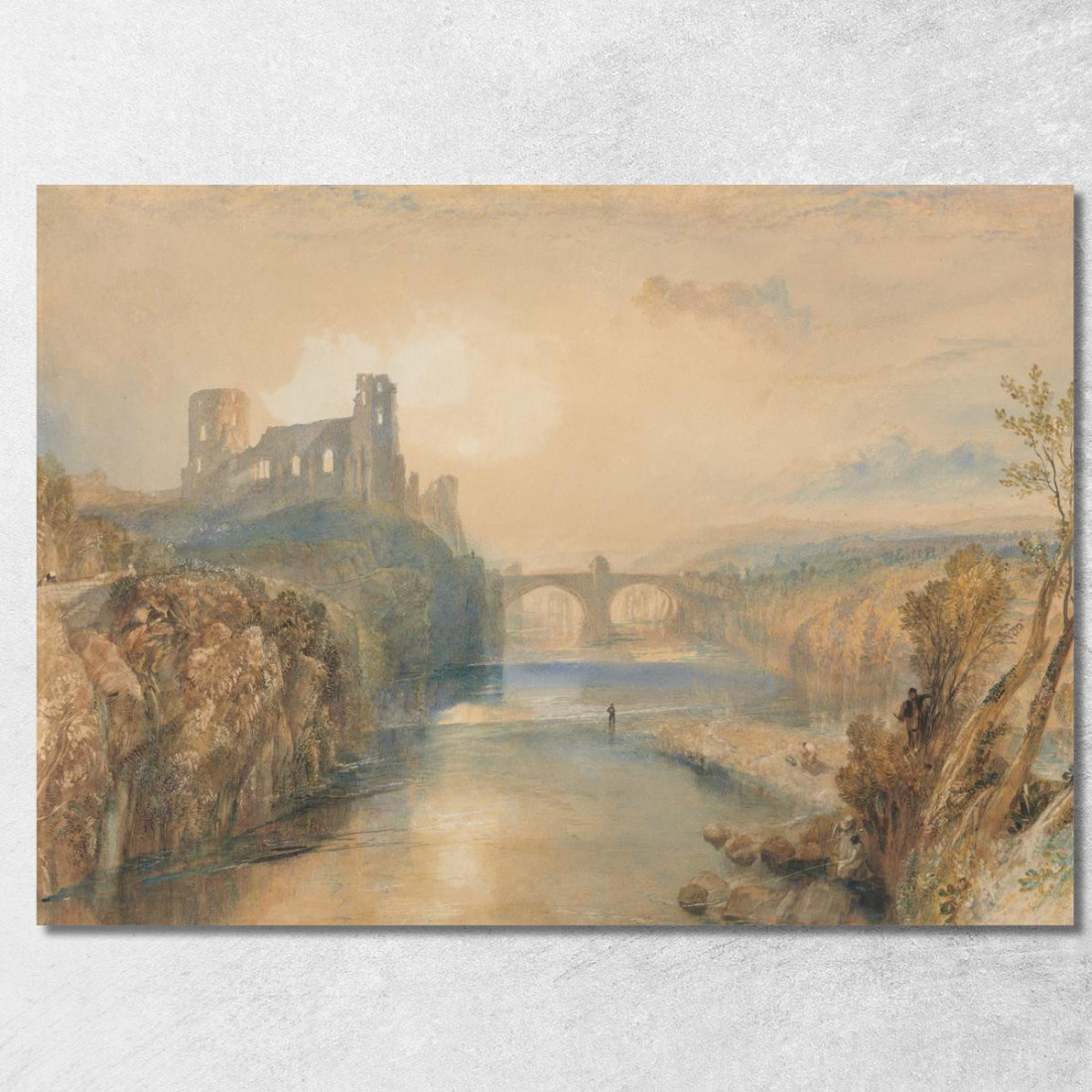 Castello Di Bernardo Joseph Mallord William Turner jwt30 quadro stampato su tela Castello Di Bernardo Joseph Mallord William Turner jwt30 quadro stampato su tela