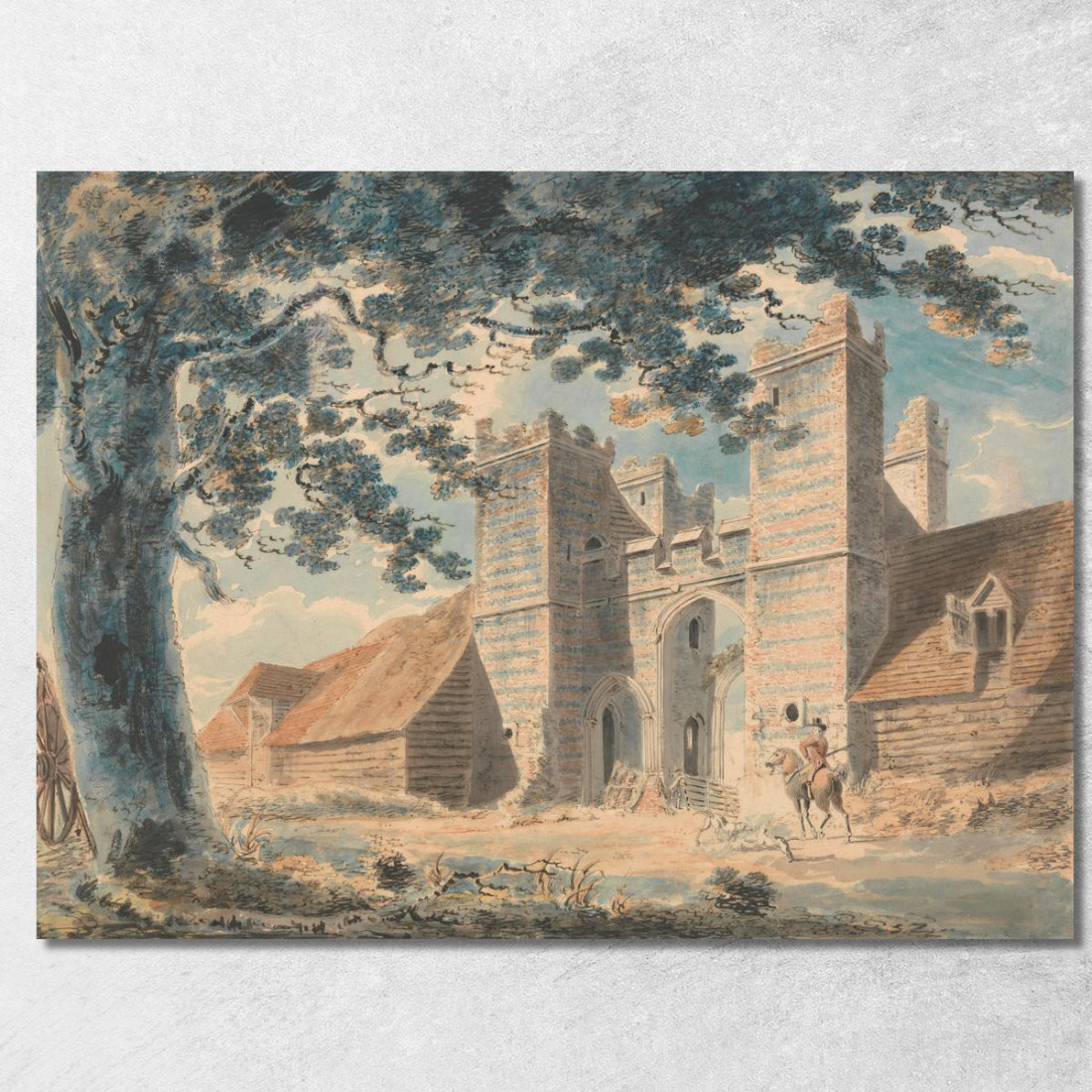 Dent De Lion Margate Joseph Mallord William Turner jwt40 quadro stampato su tela Dent De Lion Margate Joseph Mallord William Turner jwt40 quadro stampato su tela