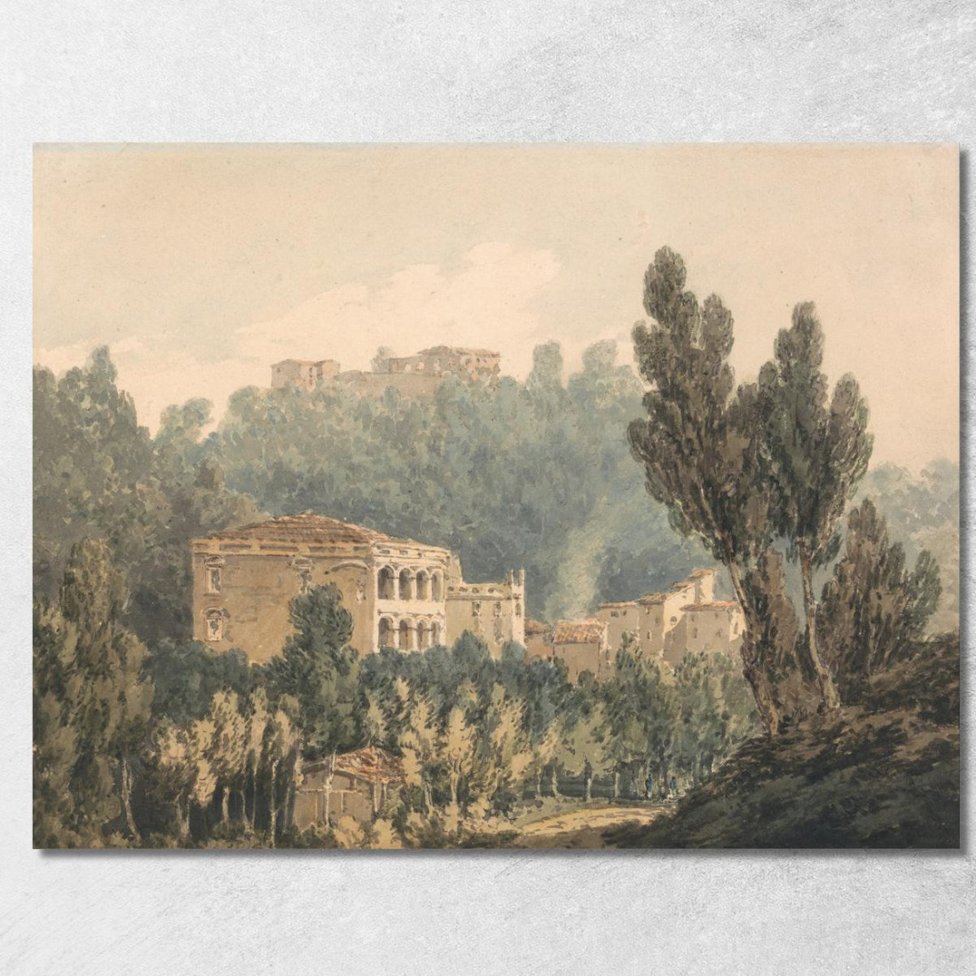 Nella Valle Vicino A Vietri Joseph Mallord William Turner jwt59 quadro stampato su tela Nella Valle Vicino A Vietri Joseph Mallord William Turner jwt59 quadro stampato su tela