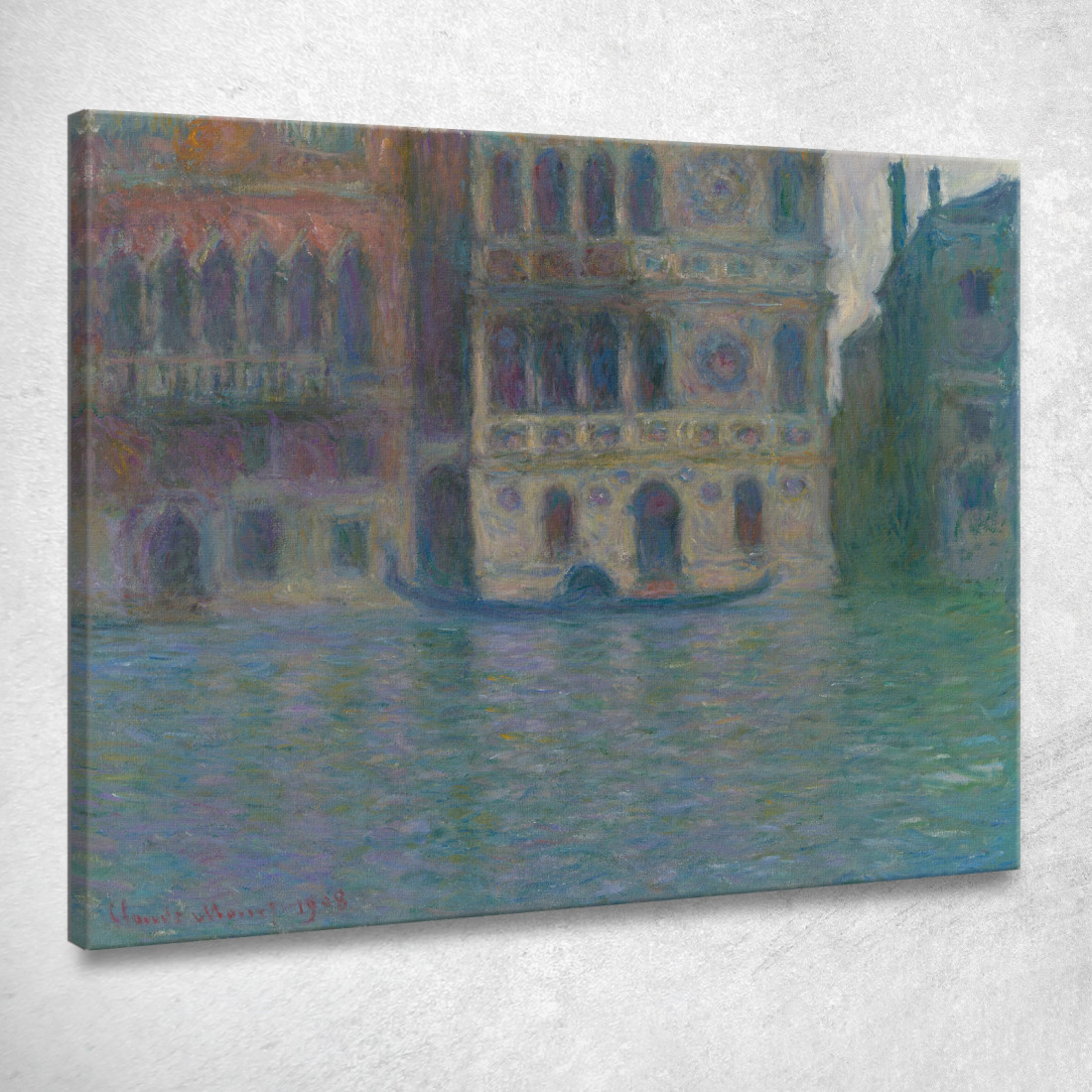 Venice Palazzo Dario Claude Monet mnt349 quadro stampato su tela Venice Palazzo Dario Claude Monet mnt349 quadro stampato su tela