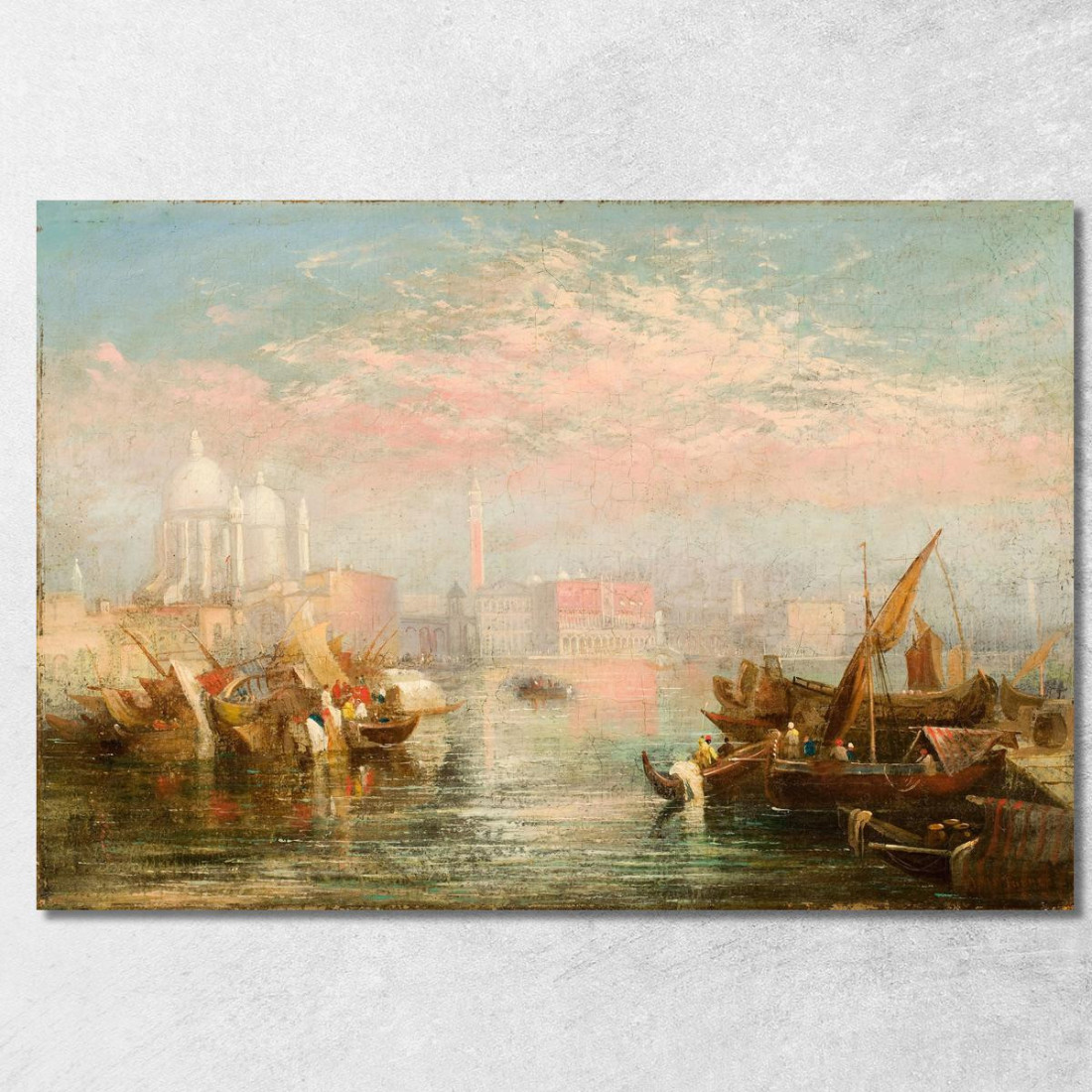 Paesaggio Marino Joseph Mallord William Turner jwt105 quadro stampato su tela Paesaggio Marino Joseph Mallord William Turner jwt105 quadro stampato su tela