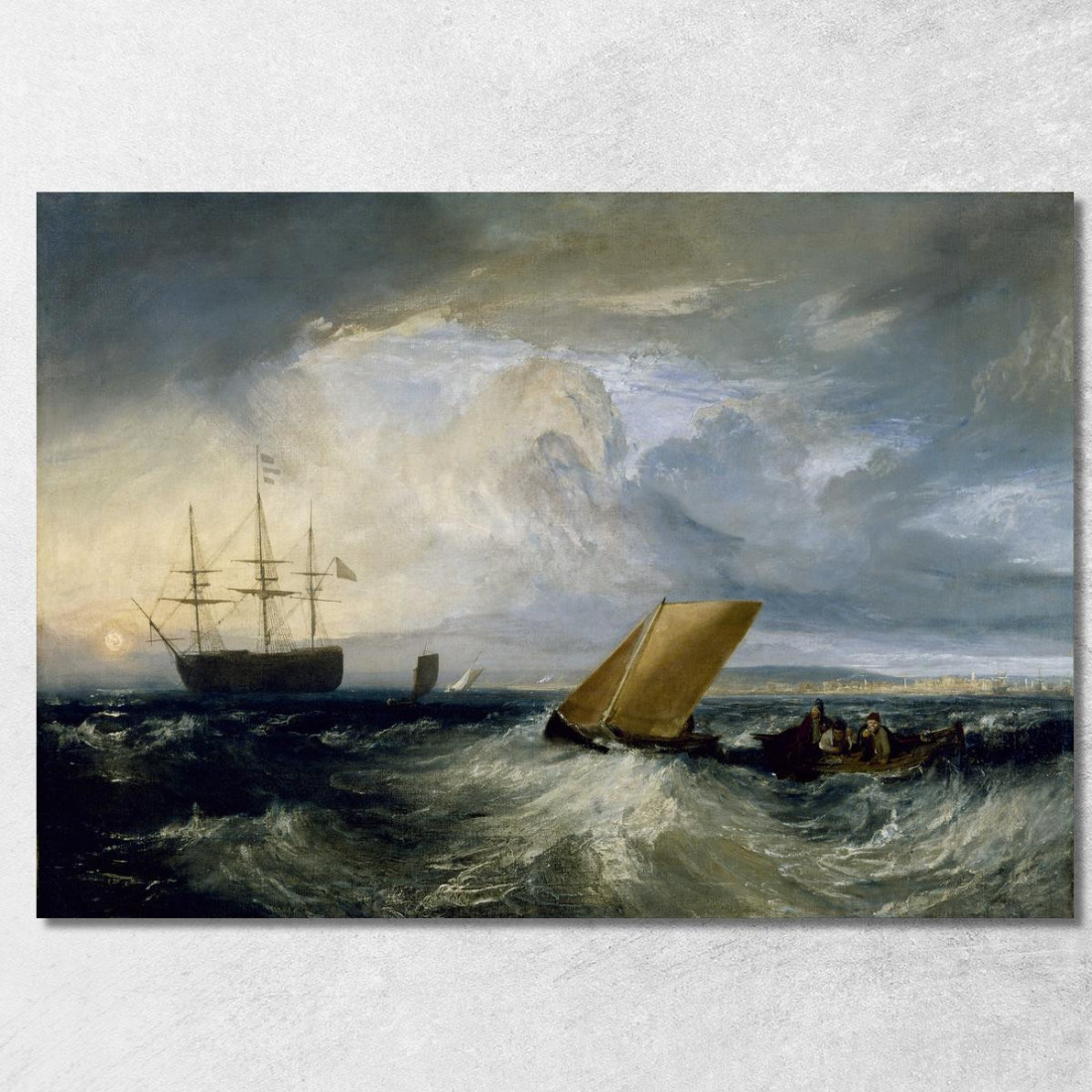 La Trasparenza Vista Dal Nore Joseph Mallord William Turner jwt107 quadro stampato su tela La Trasparenza Vista Dal Nore Joseph Mallord William Turner jwt107 quadro stampato su tela