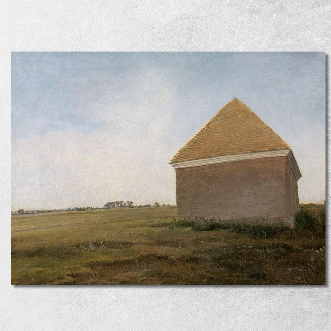 Newmarket Heath Mit Dem Stallungshaus Des Königs Am Ziel Des Beacon Course 1765 George Stubbs drucken auf leinwand Newmarket Heath Mit Dem Stallungshaus Des Königs Am Ziel Des Beacon Course 1765 George Stubbs drucken auf leinwand