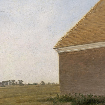 Newmarket Heath Con Los Establos Del Rey Rozando La Casa Al Final Del Beacon Course 1765 George Stubbs cuadro en lienzo