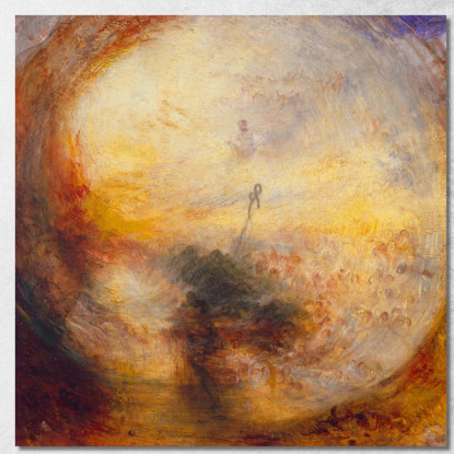 Luce E Colore La Teoria Di Goethe Il Mattino Dopo Il Diluvio La Scrittura Di Mosè Joseph Mallord William Turner quadro stampato