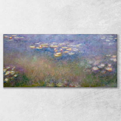 Ninfee 2 Claude Monet mnt359 quadro stampato su tela