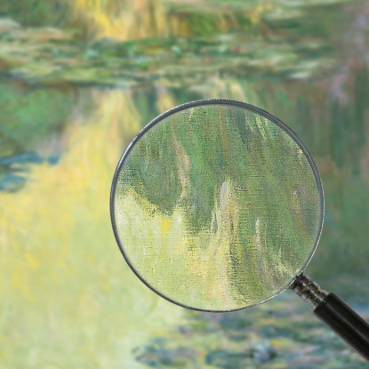 Ninfee 2 Claude Monet mnt364 quadro stampato su tela