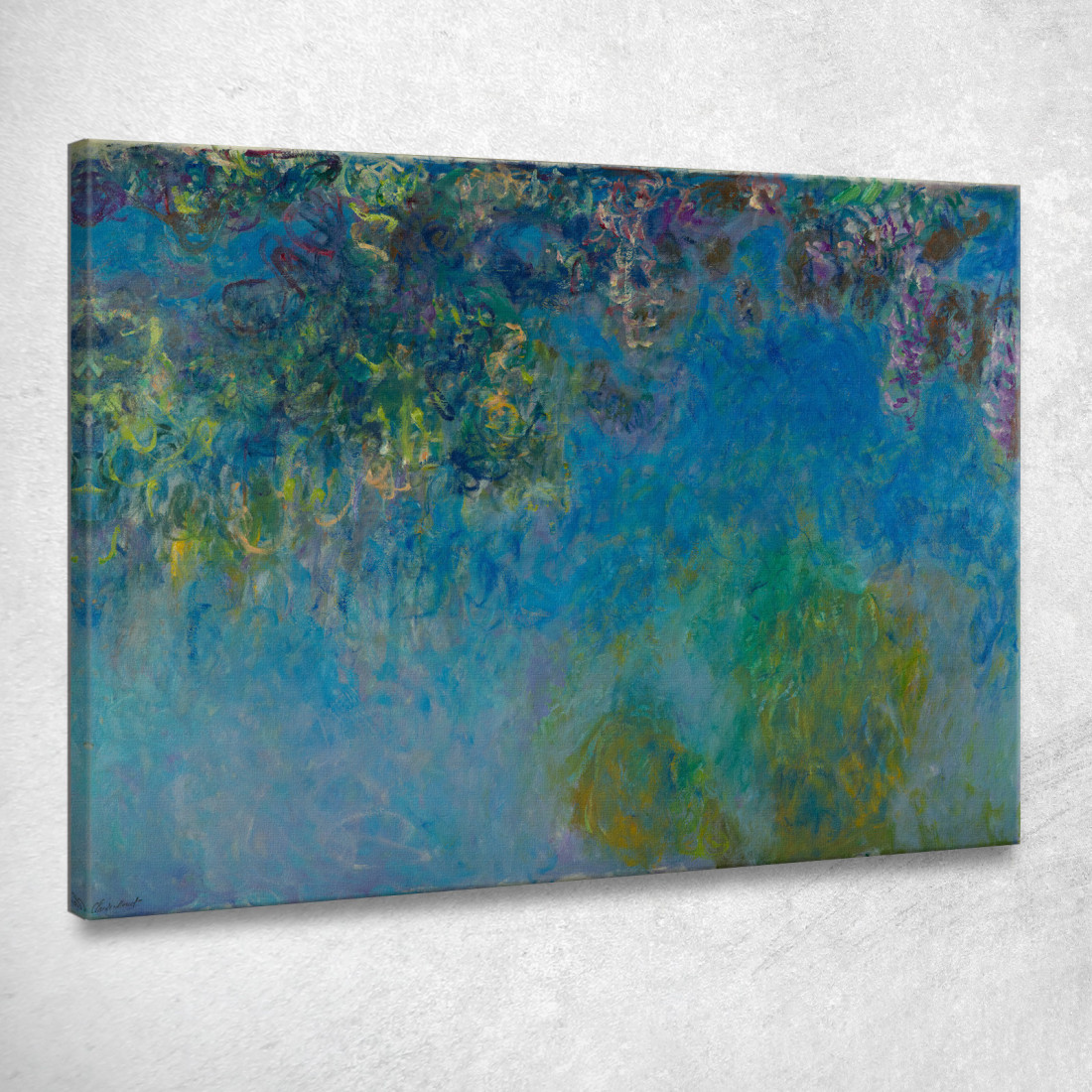 Glicine Claude Monet mnt375 quadro stampato su tela Glicine Claude Monet mnt375 quadro stampato su tela