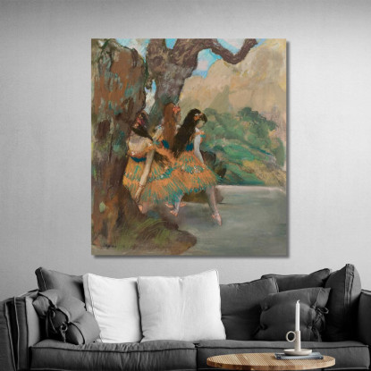 Ballerini Edgar Degas edg5 quadro stampato su tela