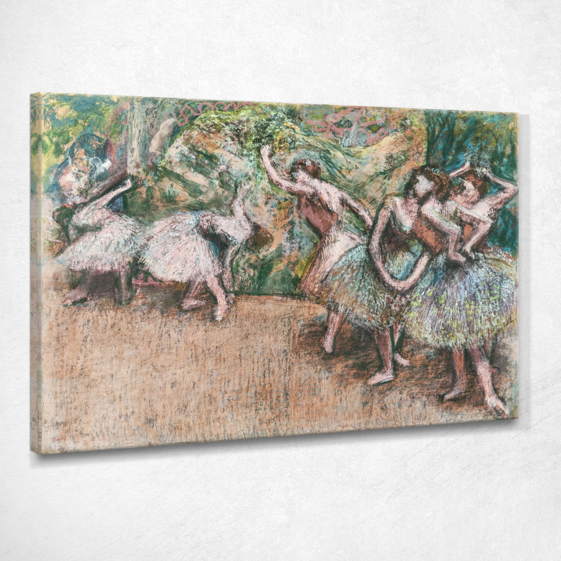 Scena Di Balletto 1907 Edgar Degas edg6 quadro stampato su tela Scena Di Balletto 1907 Edgar Degas edg6 quadro stampato su tela