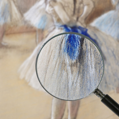 Ballerina 1880 Edgar Degas edg10 quadro stampato su tela