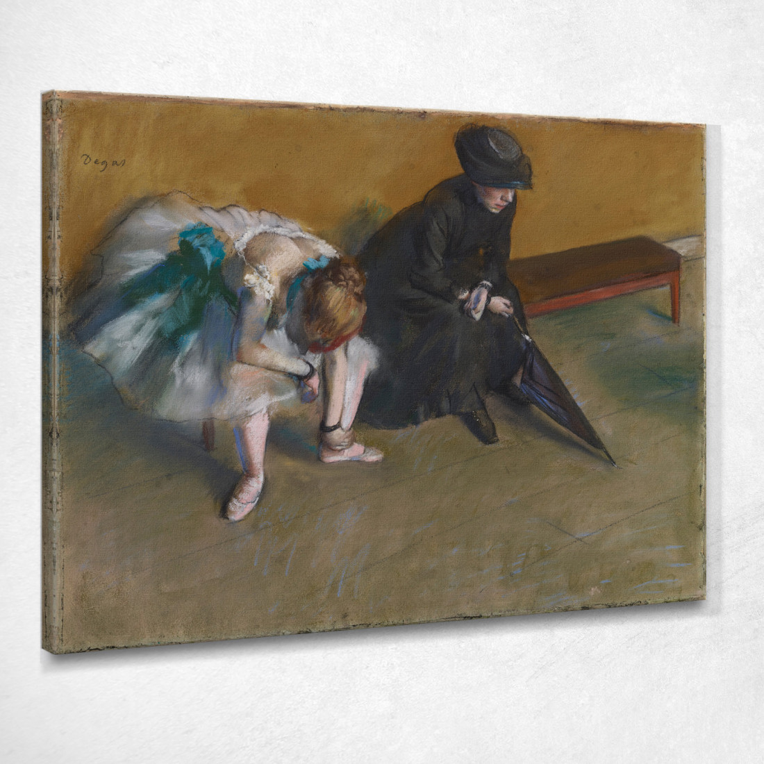 In Attesa Edgar Degas edg18 quadro stampato su tela In Attesa Edgar Degas edg18 quadro stampato su tela