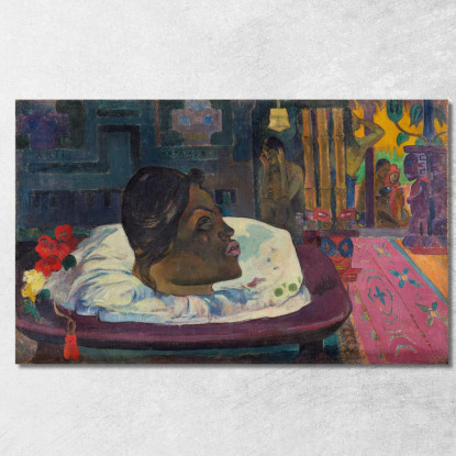 Arii Matamoe La Fine Reale Paul Gauguin pgg6 quadro stampato su tela