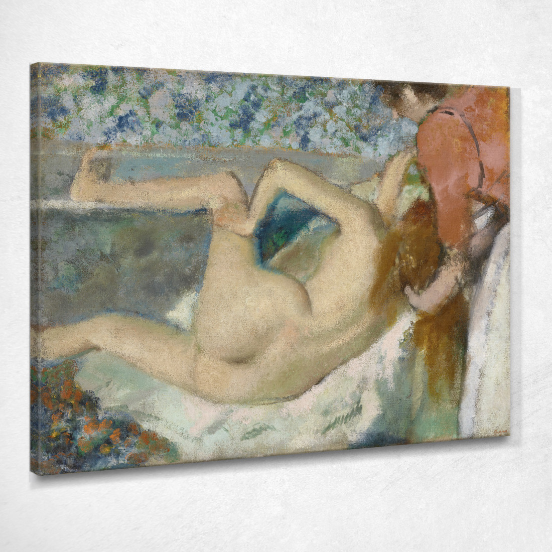 Donna Nuda Dopo Il Bagno Edgar Degas edg52 quadro stampato su tela Donna Nuda Dopo Il Bagno Edgar Degas edg52 quadro stampato su tela