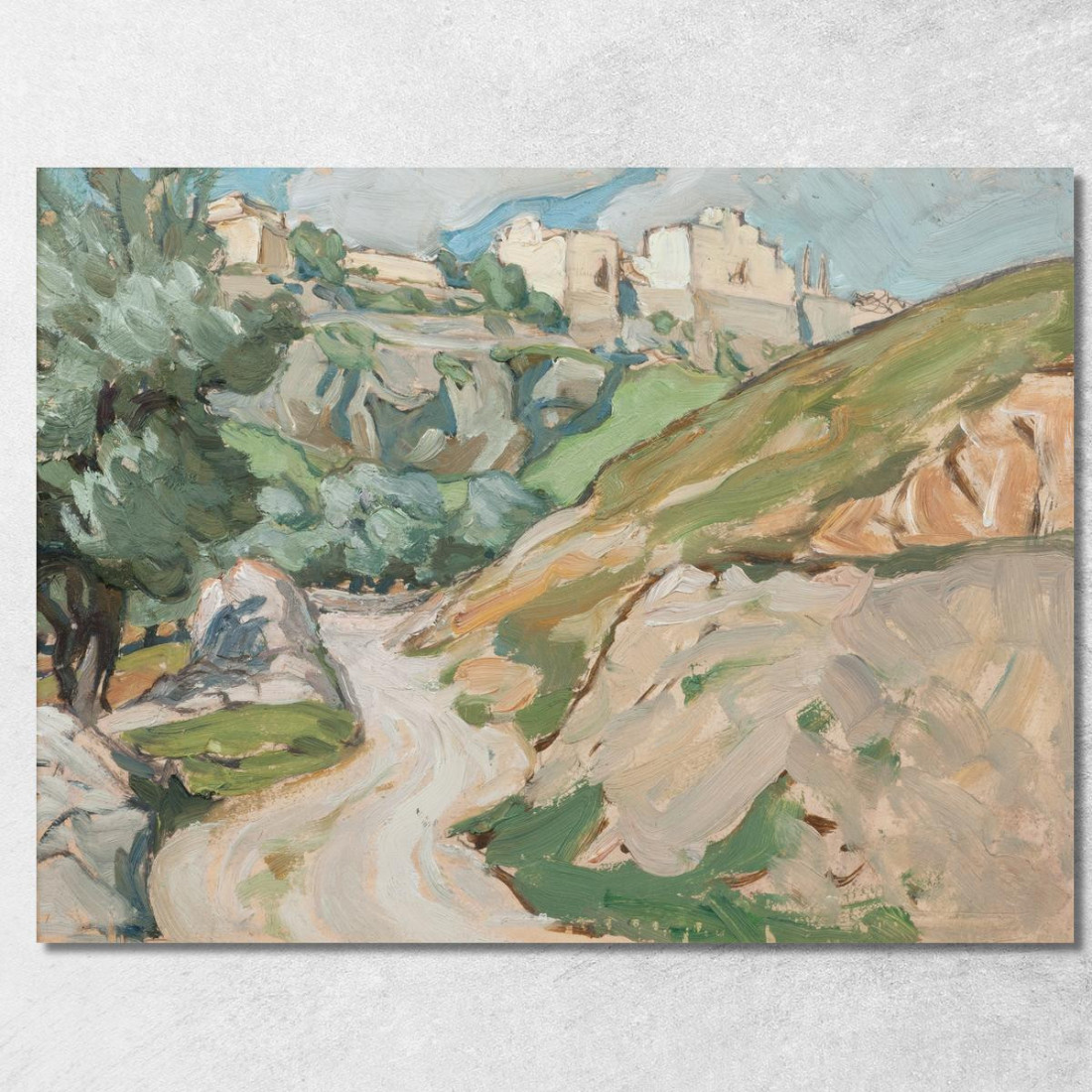 La Strada Per Gerusalemme. Studio Anna Boberg abb48 quadro stampato su tela La Strada Per Gerusalemme. Studio Anna Boberg abb48 quadro stampato su tela