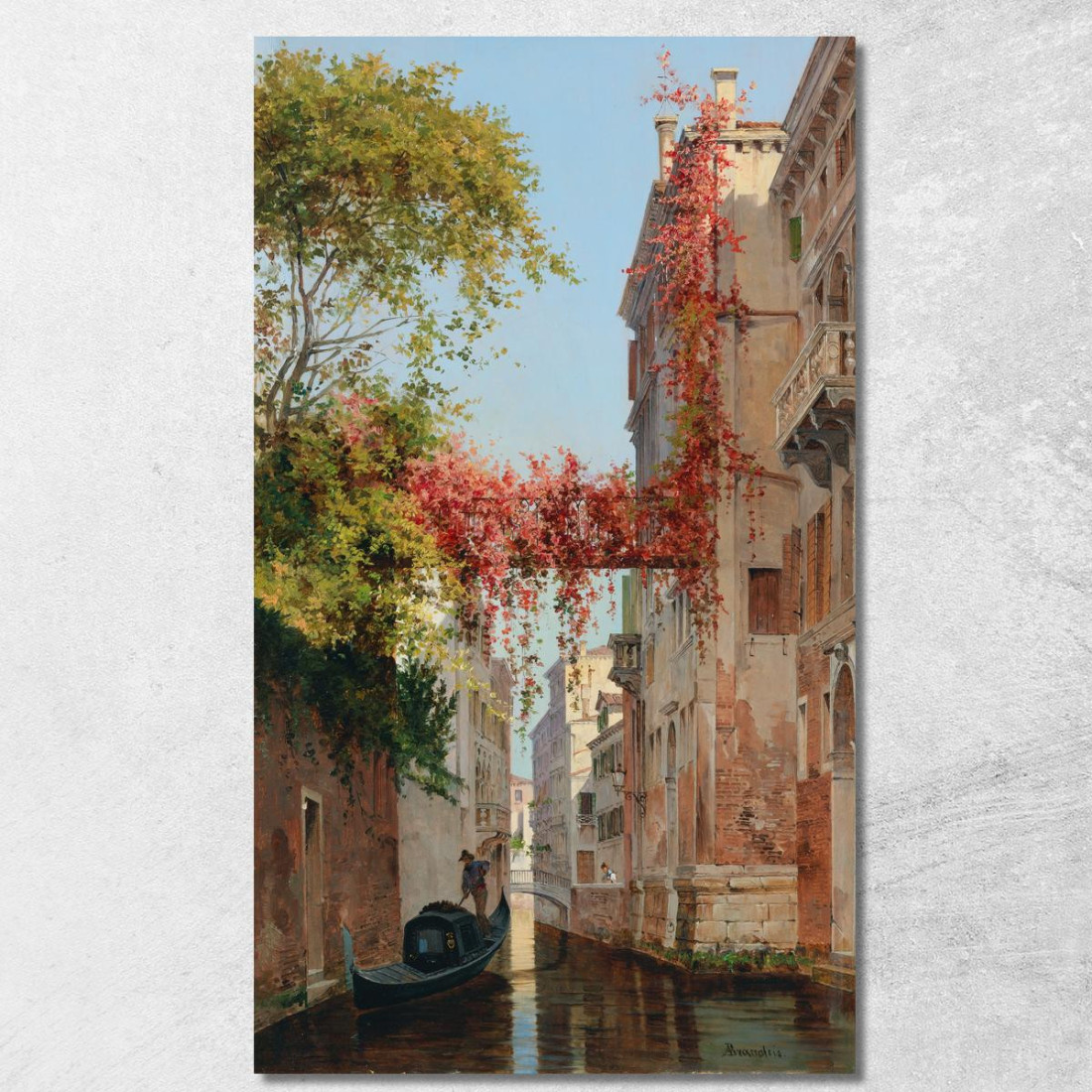 Palazzo Albrizzi Venezia Antonietta Brandeis abn23 quadro stampato su tela Palazzo Albrizzi Venezia Antonietta Brandeis abn23 quadro stampato su tela