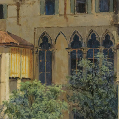 Palazzo Falier Venezia Antonietta Brandeis abn26 quadro stampato su tela