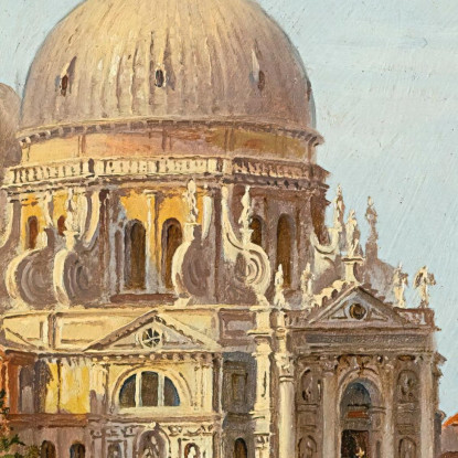 San Marco Della Salute Venice Antonietta Brandeis abn33 quadro stampato su tela