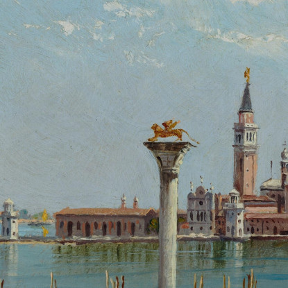 Piazza San Marco Antonietta Brandeis abn35 quadro stampato su tela