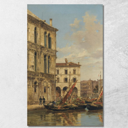 Il Canal Grande Antonietta Brandeis abn41 quadro stampato su tela