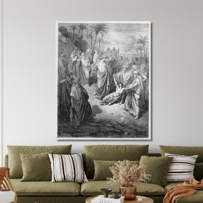 Gesù Guarisce Un Epilettico Doré Gustave gdr39 quadro stampato su tela