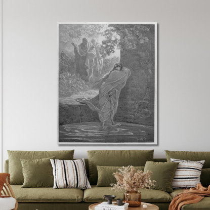 Susanna Nel Bagno Doré Gustave gdr66 quadro stampato su tela