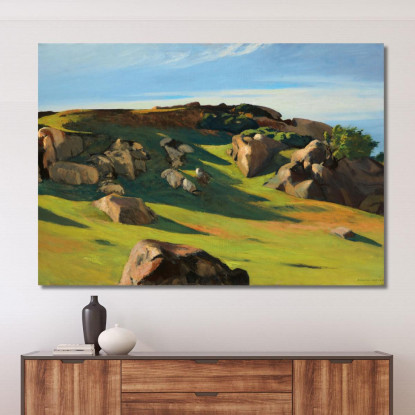 Granito Di Cape Ann Edward Hopper eho5 quadro stampato su tela