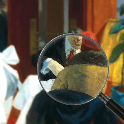 Ristorante Di New York Edward Hopper eho57 quadro stampato su tela