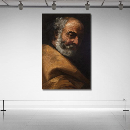 Ritratto Di Anziano Eliseu Visconti evs59 quadro stampato su tela