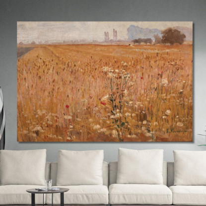 Campo Di Grano Eliseu Visconti evs73 quadro stampato su tela