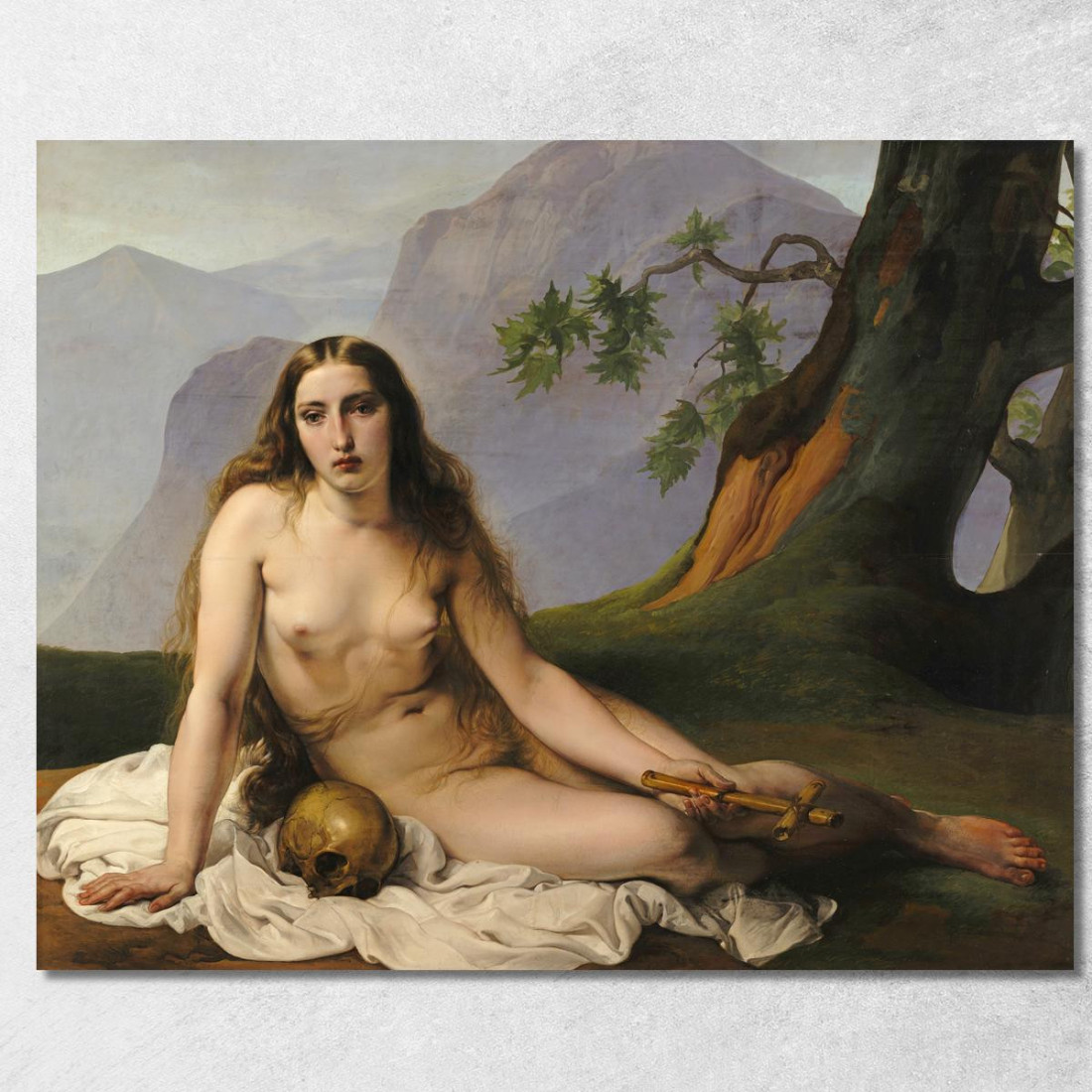 Maria Maddalena Penitente Francesco Hayez fhy7 quadro stampato su tela Maria Maddalena Penitente Francesco Hayez fhy7 quadro stampato su tela