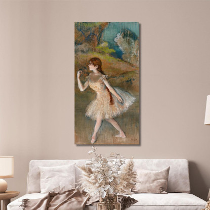 Ballerino Edgar Degas edg151 quadro stampato su tela