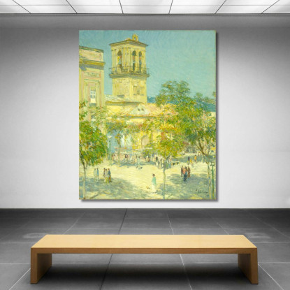 Via Del Gran Capitano Córdoba Frederick Childe Hassam fch17 quadro stampato su tela