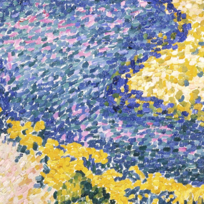 Valle Con Ombra Di Abete Sulla Montagna Henri Edmond Cross hec17 quadro stampato su tela