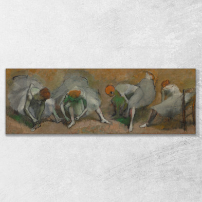 Fregio Di Ballerini Edgar Degas edg175 quadro stampato su tela