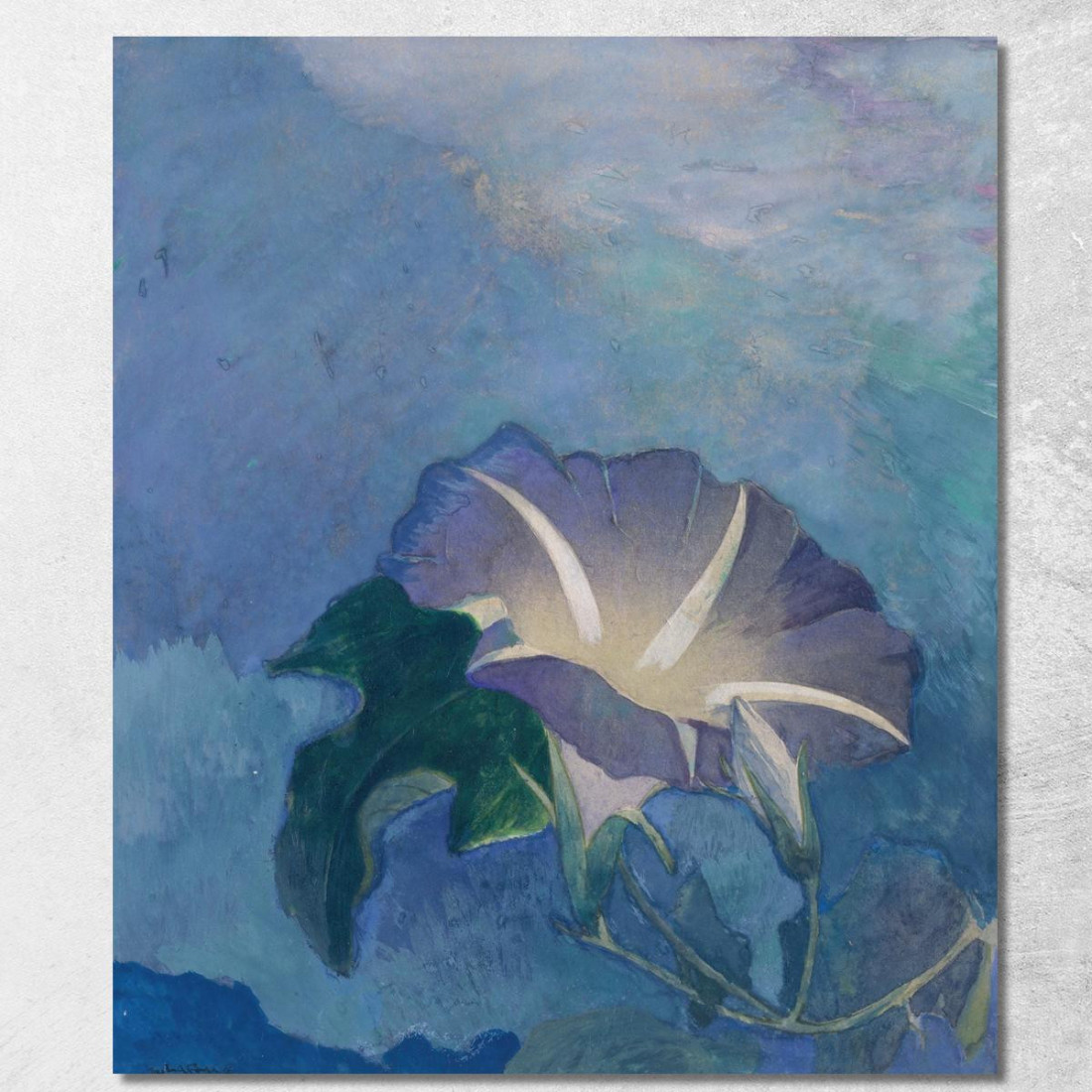 Notturno John La Farge jlf17 quadro stampato su tela Notturno John La Farge jlf17 quadro stampato su tela