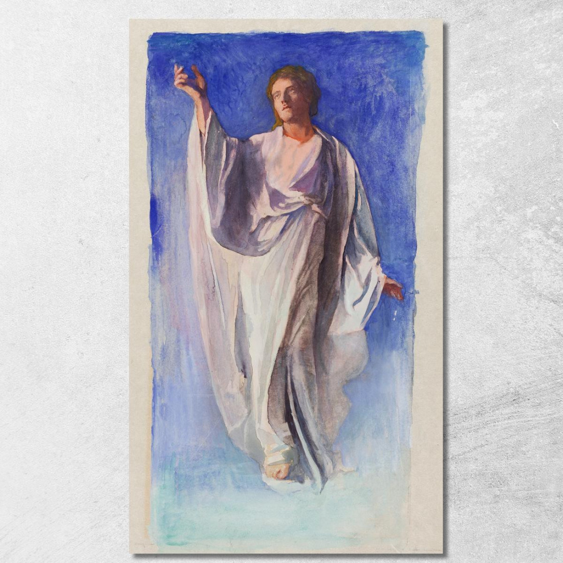 La Resurrezione Di Cristo John La Farge jlf38 quadro stampato su tela